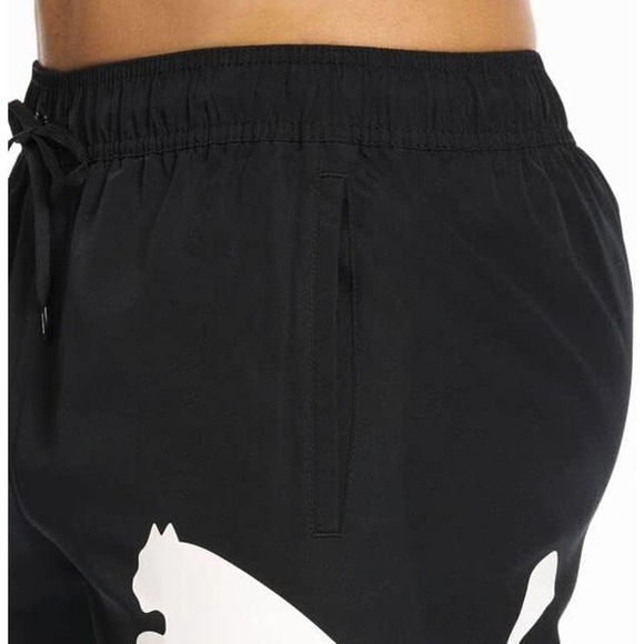 Puma Men's Essential Logo Swim Short Navy Medium - Picture 8 of 8